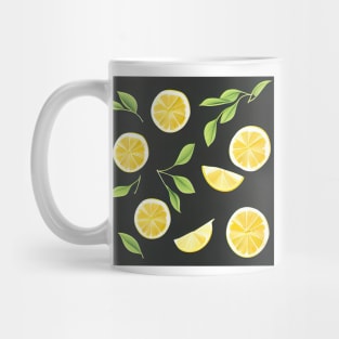 Freshly cut lemons Mug